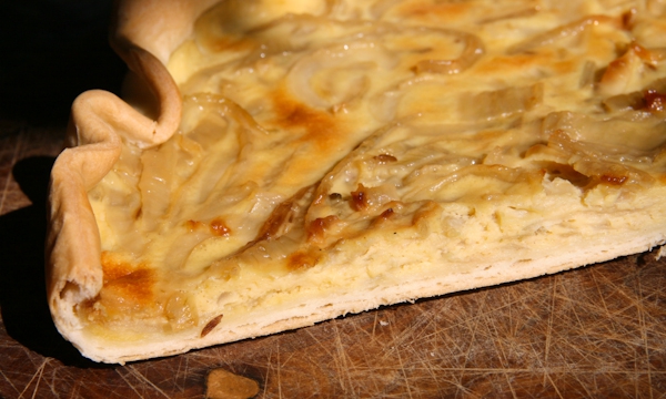 Tarte aux oignons et aux graines de cumin