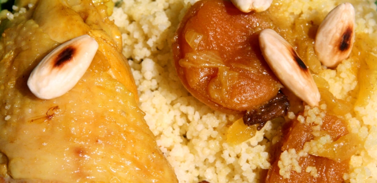 Poulet aux amandes